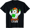 Gingercorn Ginger Unicorn Funny Red Headed Kids Men Women T-Shirt - Black