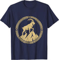 Mountain Goat Summit Freedom Long Sleeve T-Shirt - Navy Blue