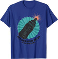 NICU Crew Poppin Bottles As New Year's Comes Humor T-Shirt - Royal Blue