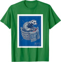Men's Easily Distracted By My Ferret And Crochet Funny Ferret T-Shirt - Kelly Green