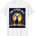 Men's Time To Gogh Wild Whimsical Art Parody Pet Lover Gift T-Shirt - White