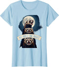 Women's We Hold The Night Funny Ferret Cursed Meme Animal Lover T-Shirt - Baby Blue
