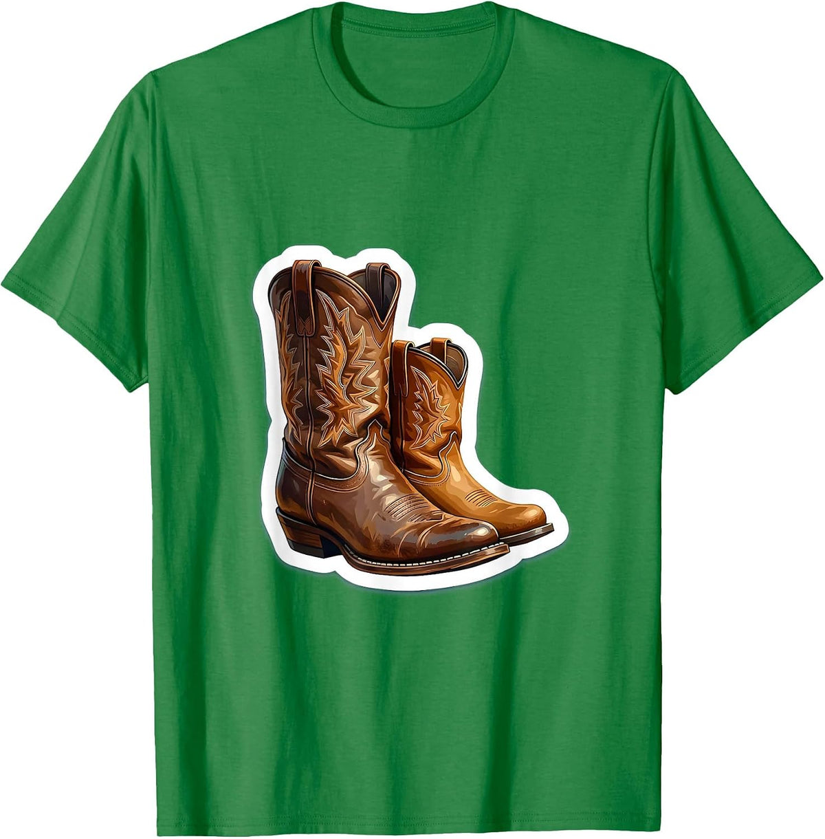 Men's Big and Little Boots Daddy and Me Graphic Tee T-Shirt - Kelly Green