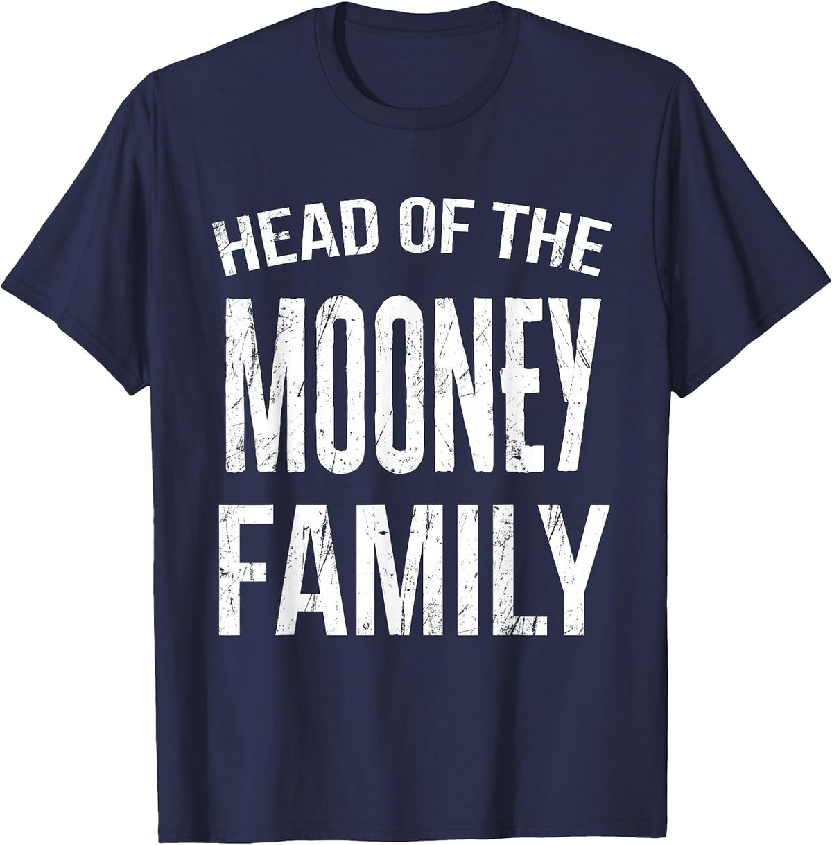 Head of The Mooney Family Reunion T-Shirt - Navy Blue