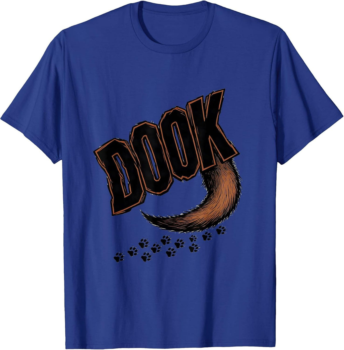 Men's Dook Funny Ferret Lover Gift Ferret Owner Humor T-Shirt - Royal Blue