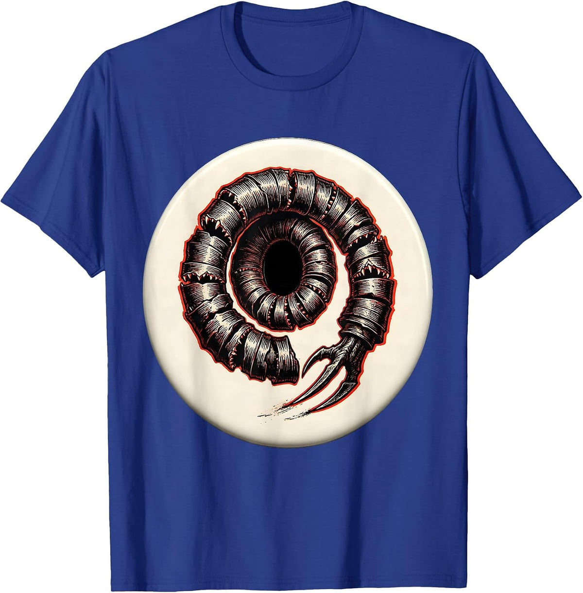 Men's Sealed Noodle Ferret Lover Parody Humor T-Shirt - Royal Blue