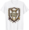 Men's Skeleton Couple Masquerade Dance Mardi Gras T-Shirt - White