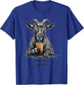 Jesus Knows I Am Still A Lot After Coffee Funny T-Shirt - Royal Blue