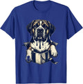 Great Dane Harlequin Oversized Breed Humor Gift T-Shirt - Royal Blue