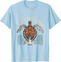 Men's I Live At Turtle Speed Vintage Sea Turtle Lover Humor T-Shirt - Baby Blue