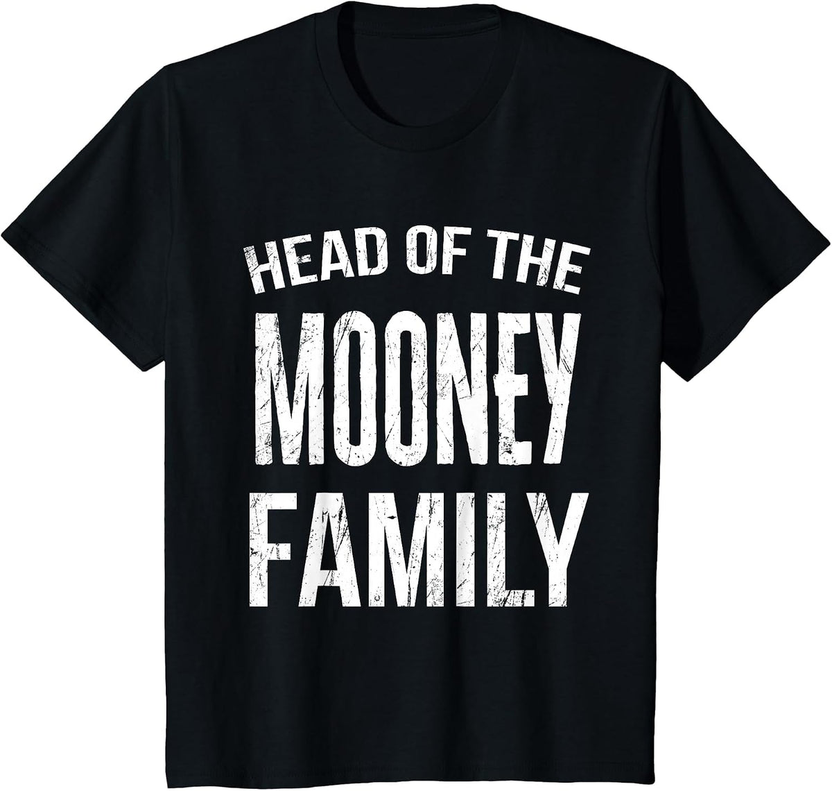 Head of The Mooney Family Reunion T-Shirt - Black