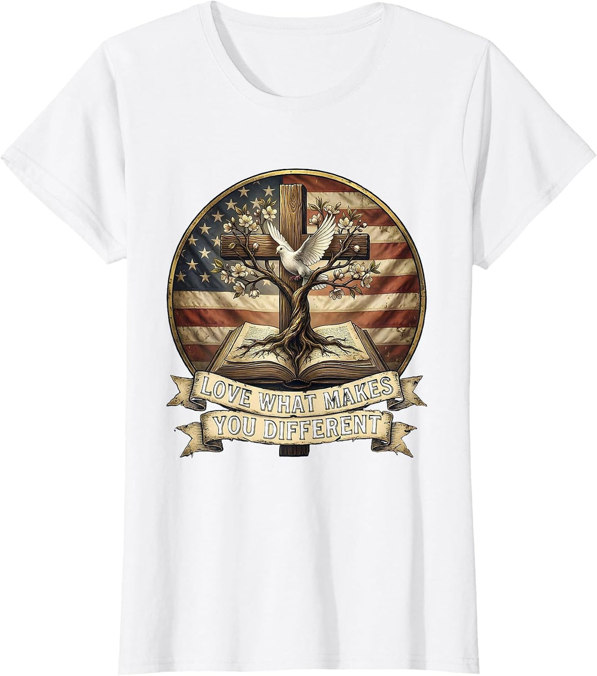 Women's Love What Makes You Different Special Ed Teacher T-Shirt - White