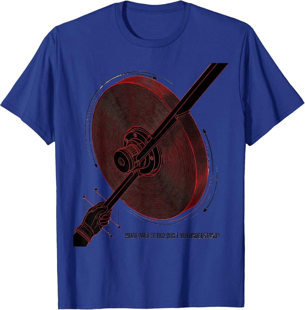 What Part Of G02 Don't You Understand? Cool CNC Machinist T-Shirt - Royal Blue