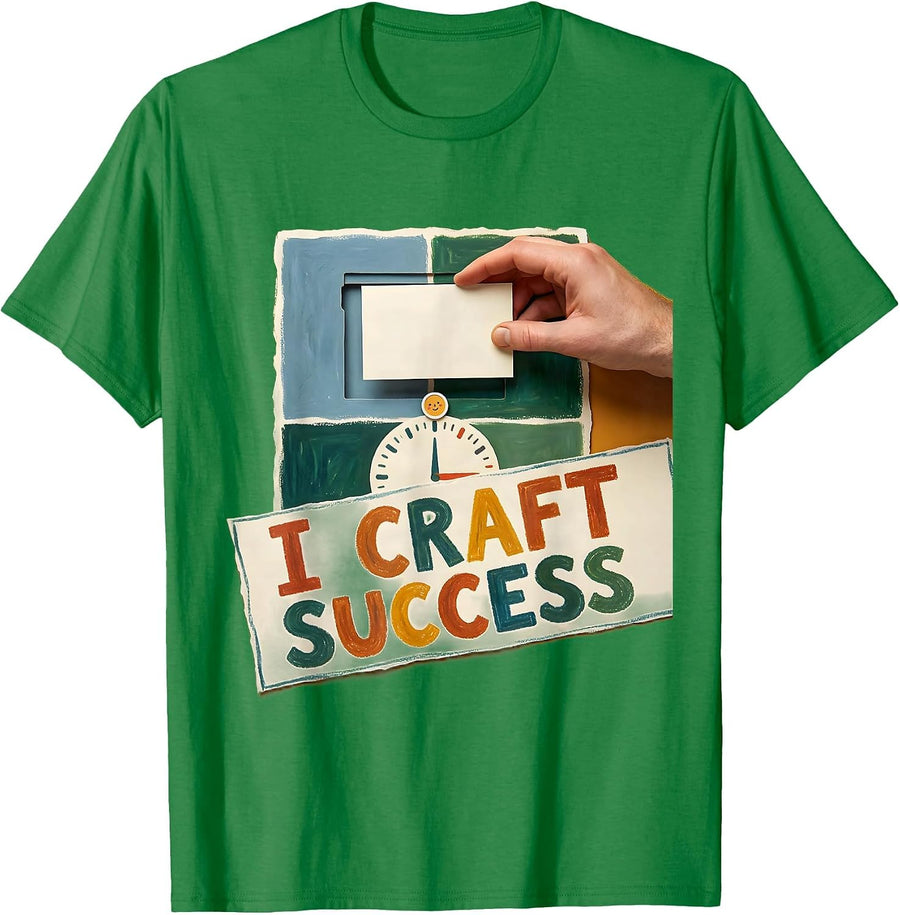 Men's I Craft Success Storybook Special Education Teacher Squad T-Shirt - Kelly Green