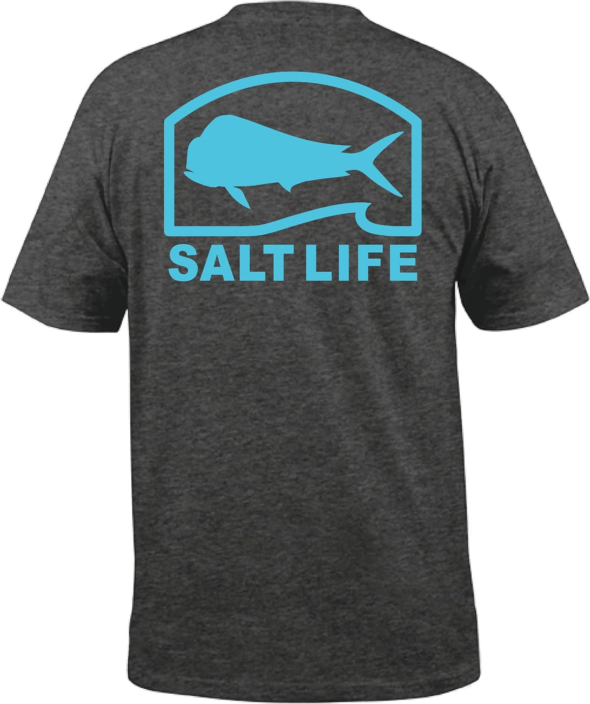 Salt Life Men's Salt Life Pro Salt Mahi Short Sleeve Tee - Charcoal Heather