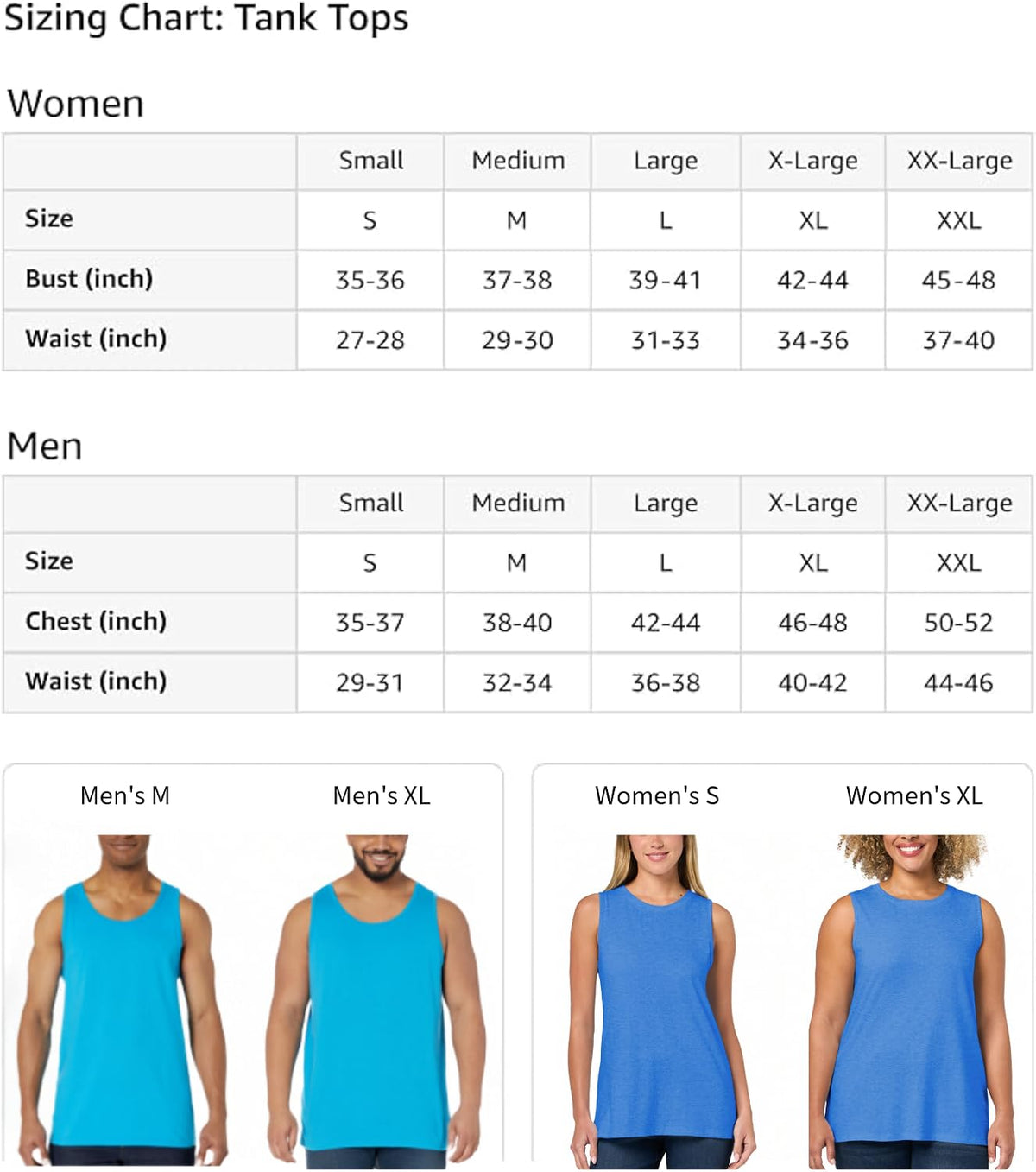 Peace Love Mardi Gras Mask Beads for Women Carnival Parade Sleeveless Tank Top - size chart
