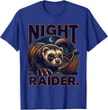 Night Raider Funny Ferret Lover Gift T-Shirt - Royal Blue
