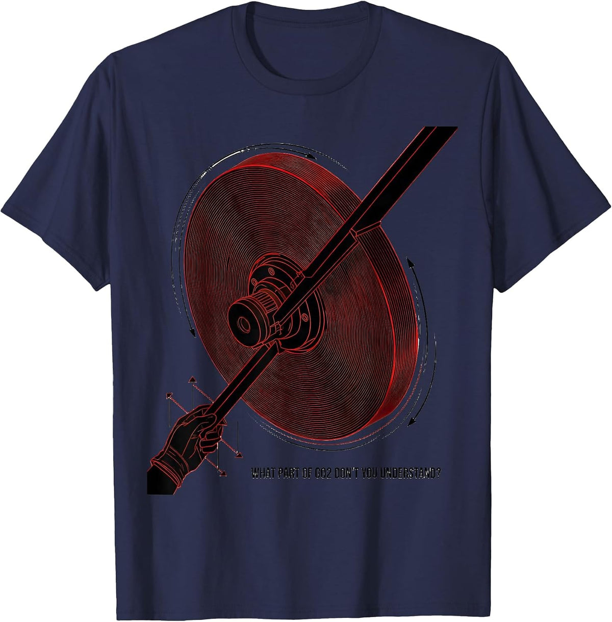 What Part Of G02 Don't You Understand? Cool CNC Machinist T-Shirt - Navy Blue