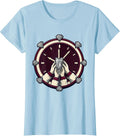 Women's Sealed Hands IV Drip Nurse Crew New Year Party T-Shirt - Baby Blue