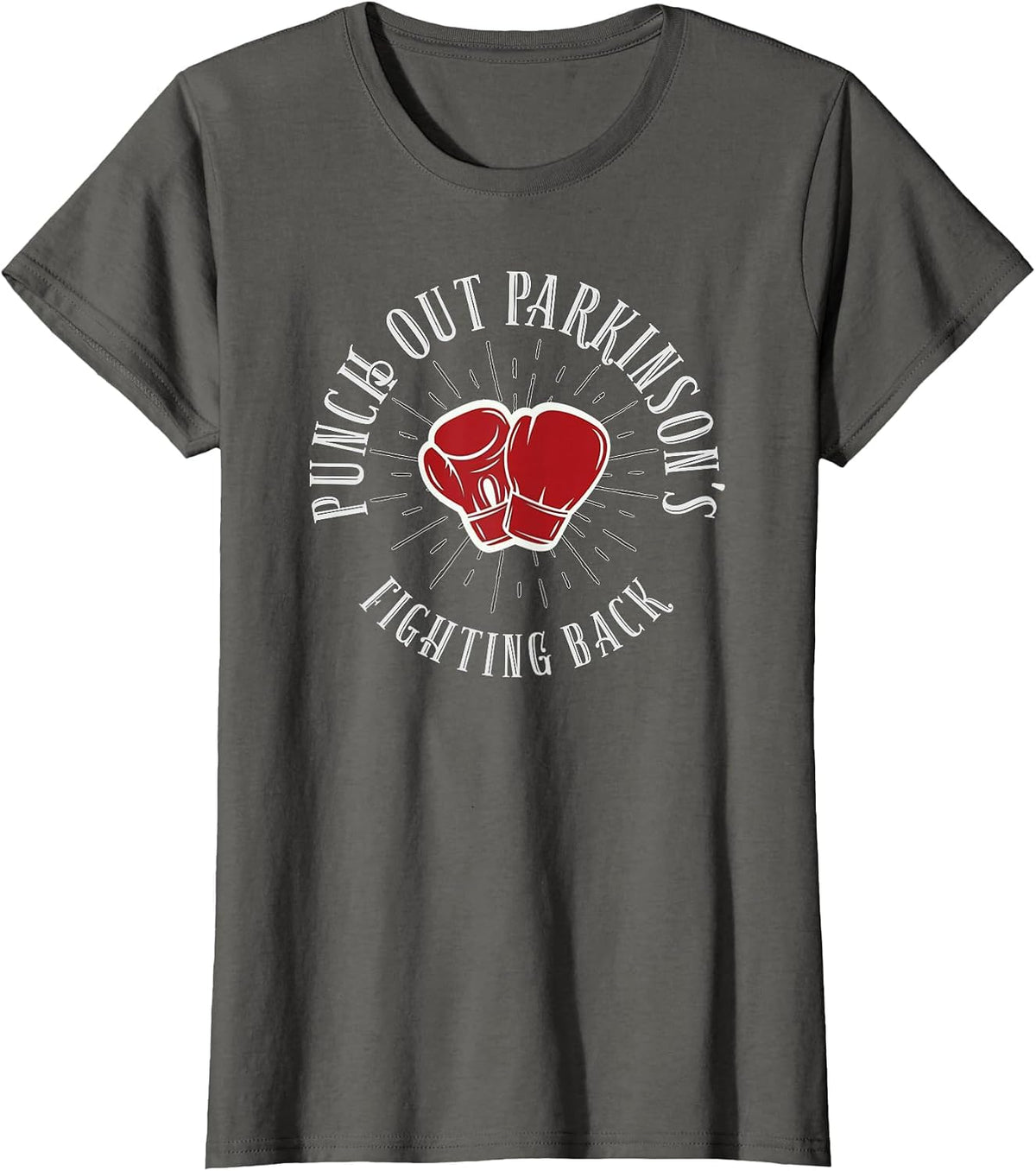 Parkinson Punch Out T-Shirt - Asphalt Grey