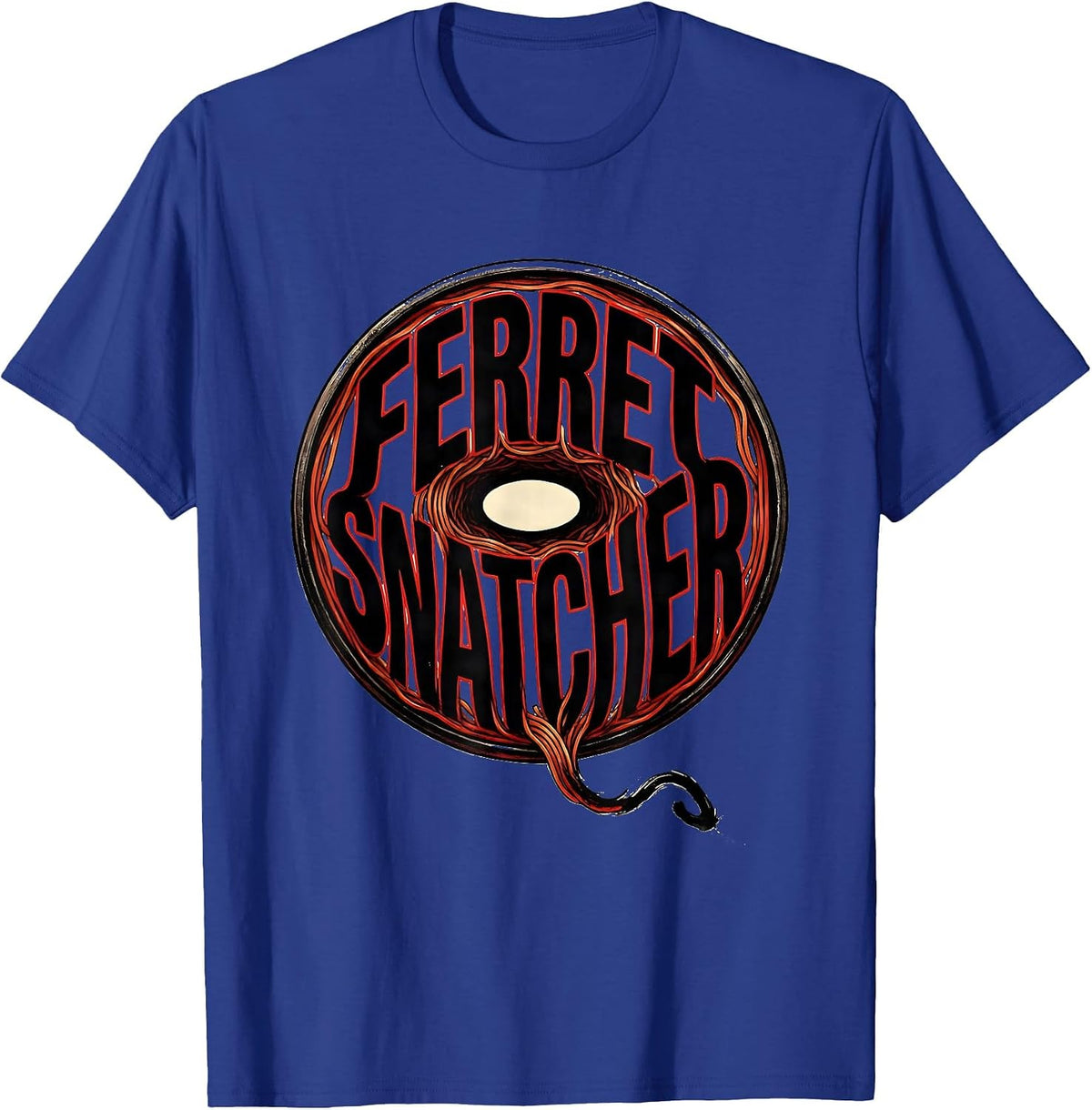Ferret Snatcher Funny Ferret Lover Gift For Kids Teens T-Shirt - Royal Blue