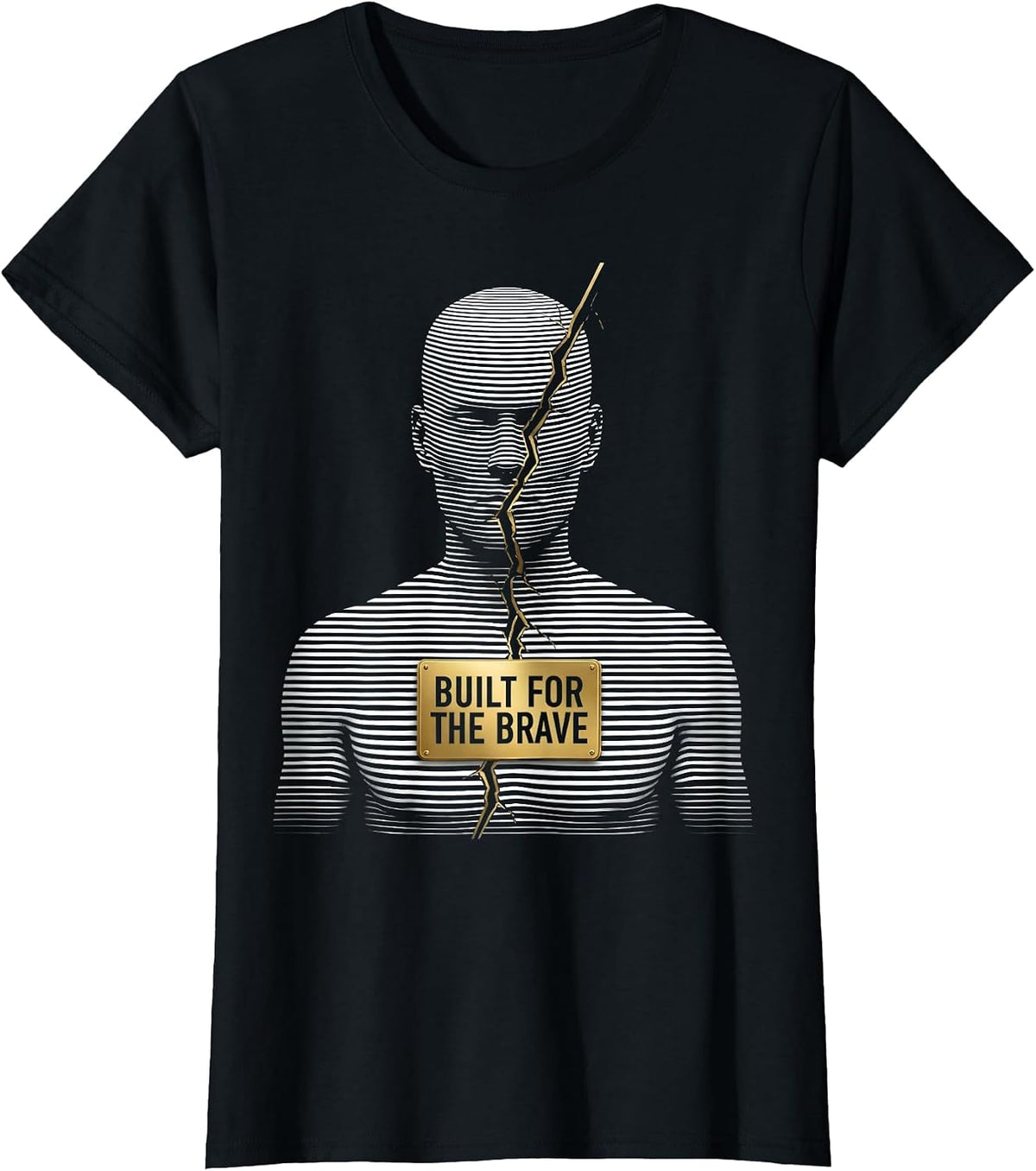 Built for the Brave Special Education Design T-Shirt - Black