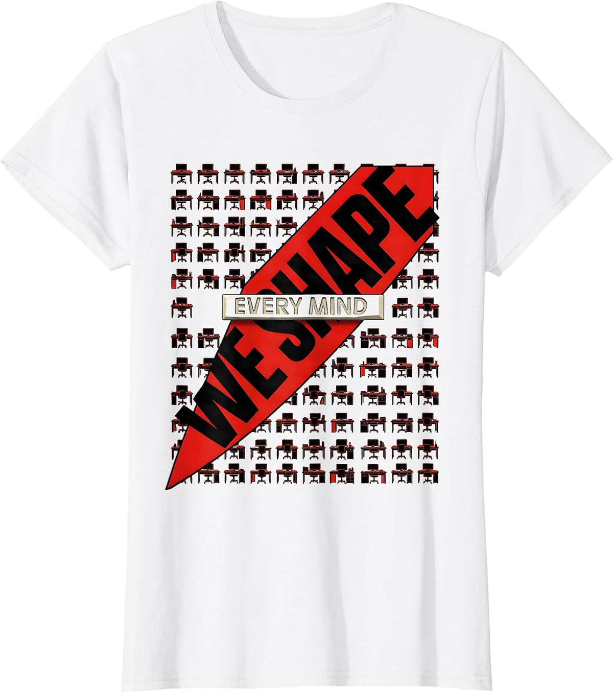 We Shape Every Mind Constructivist Teacher Squad Specials T-Shirt - White