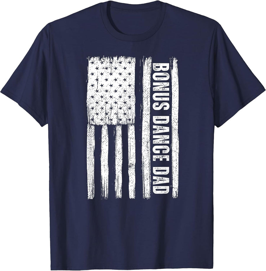 Bonus Dance Dad T-Shirt - Navy Blue