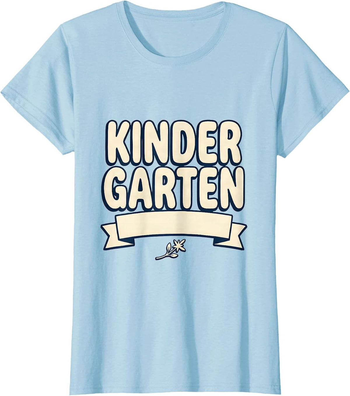 Women's Kindergarten Retro Grade Level Teacher Back To School T-Shirt - Baby Blue