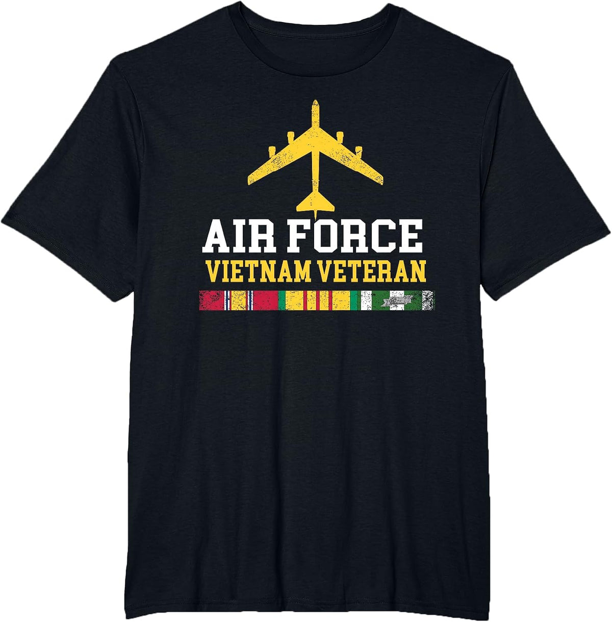 Air Force Vietnam Veteran Shirt Vietnam War B52 T-Shirt - Black