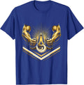 Labor Day Carpenter Hand Plane Woodworking Art T-Shirt - Royal Blue