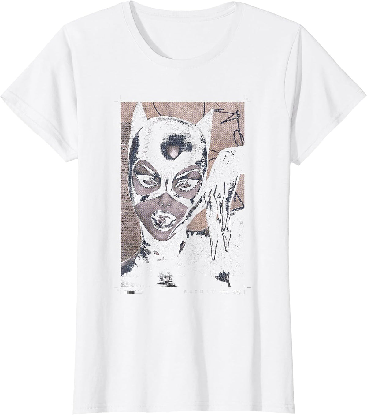 Batman Catwoman 85th Anniversary Comic Cover T-Shirt - White