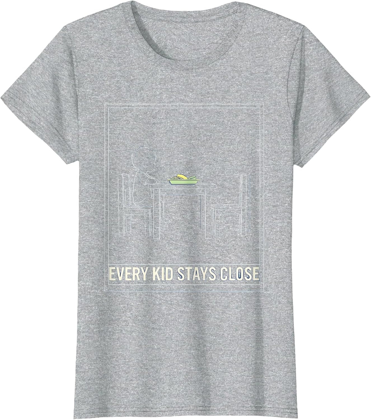 Every Kid Stays Close Special Education Teacher Autism T-Shirt - Heather Grey