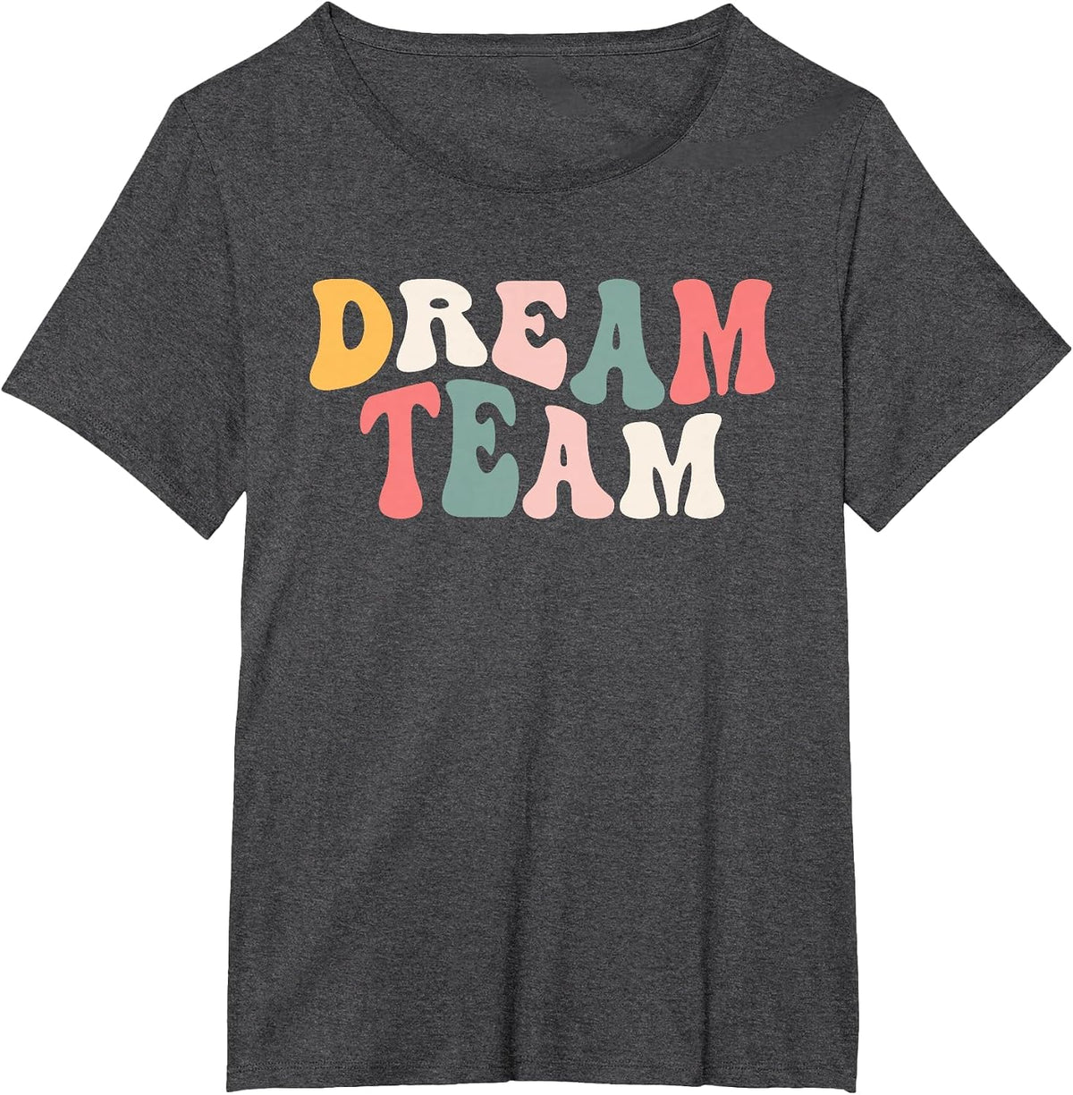 Last Day of School Back to School Dream Team Teacher Kids T-Shirt - Dark Heather Grey