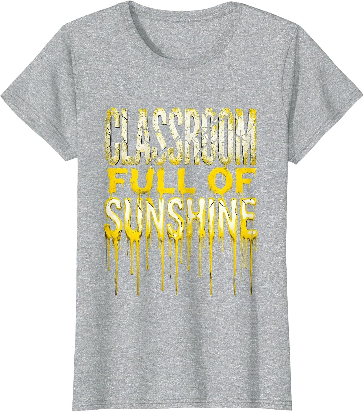 Classroom Full of Sunshine Kindergarten Teacher T-Shirt - Heather Grey