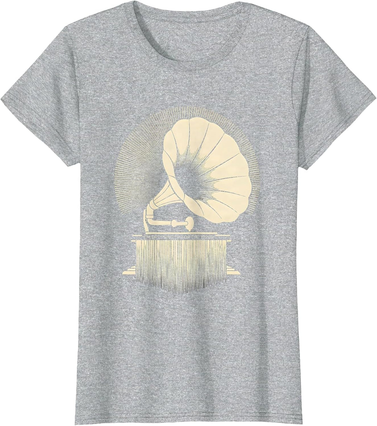 I'm Dressing Up For The 1920s Vintage Roaring 20s Party T-Shirt - Heather Grey