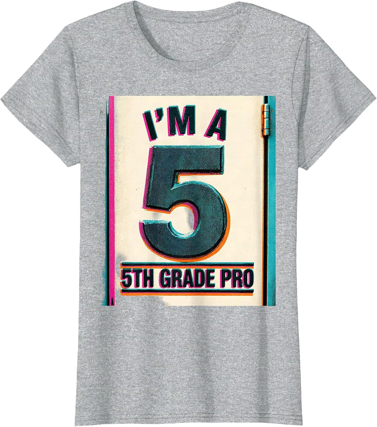 I’m A 5th Grade Pro Funny Back To School Student Teacher T-Shirt - Heather Grey