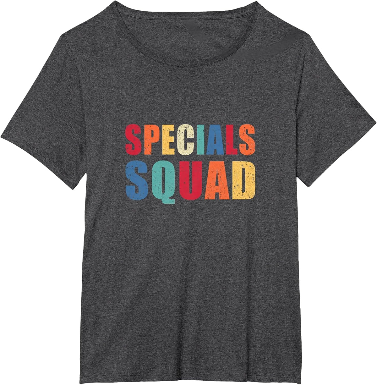 Specials Squad Co Curricular Teachers Team T-Shirt - Dark Heather Grey