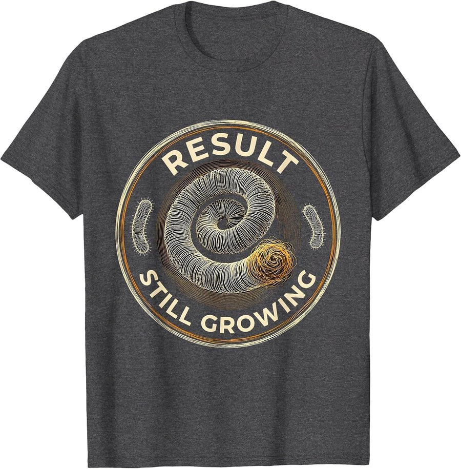 Men's Result: Still Growing Funny Lab Week Biologist T-Shirt - Dark Heather Grey