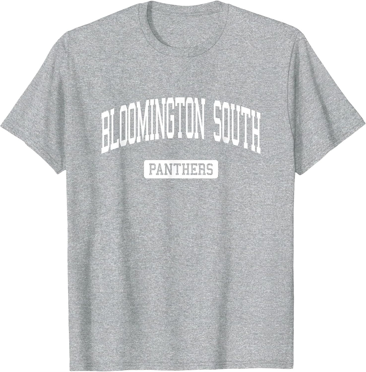Bloomington South High School HS Bloomington in Varsity SPOR T-Shirt - Heather Grey
