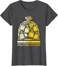 Women's Bag of Bags Keeps Forever Soviet Nostalgia T-Shirt - Dark Heather Grey