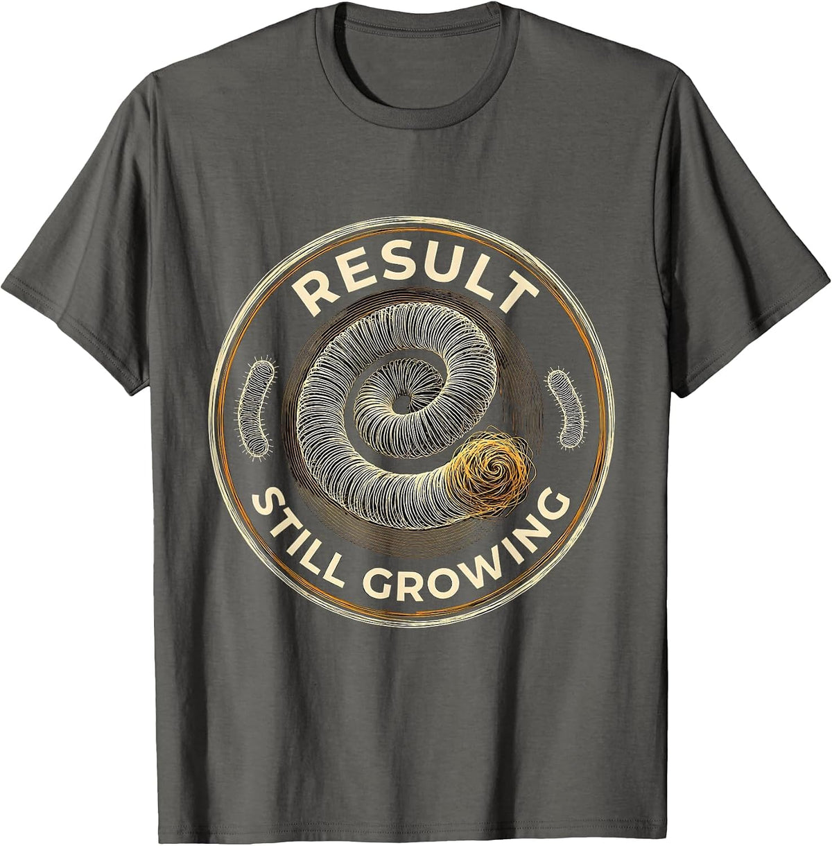 Men's Result: Still Growing Funny Lab Week Biologist T-Shirt - Asphalt Grey