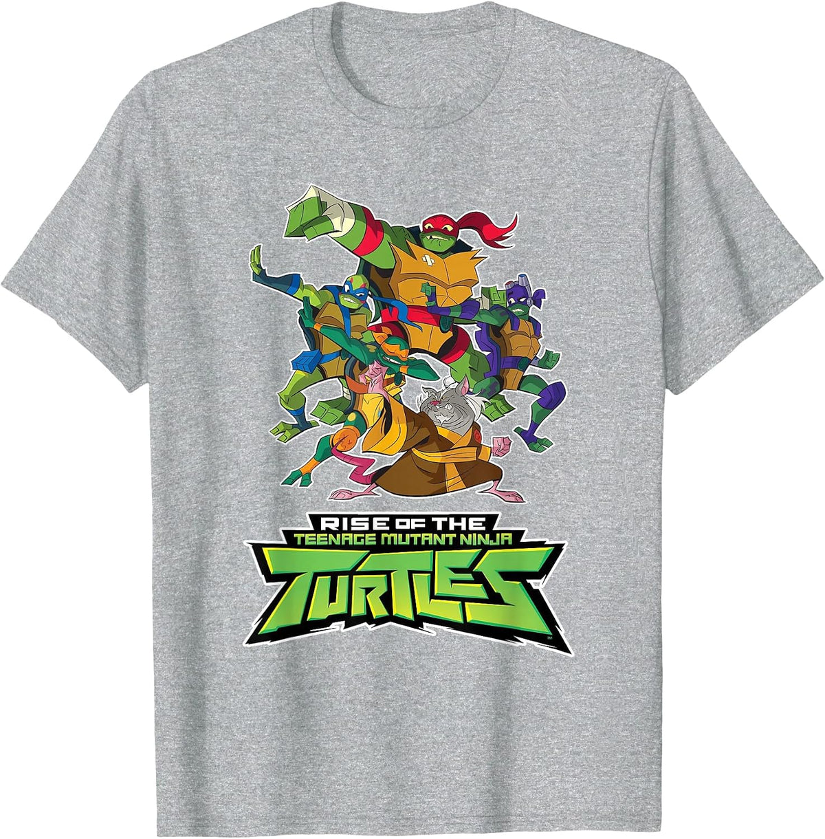 Splinter & The Turtles - Rise T-Shirt - Heather Grey
