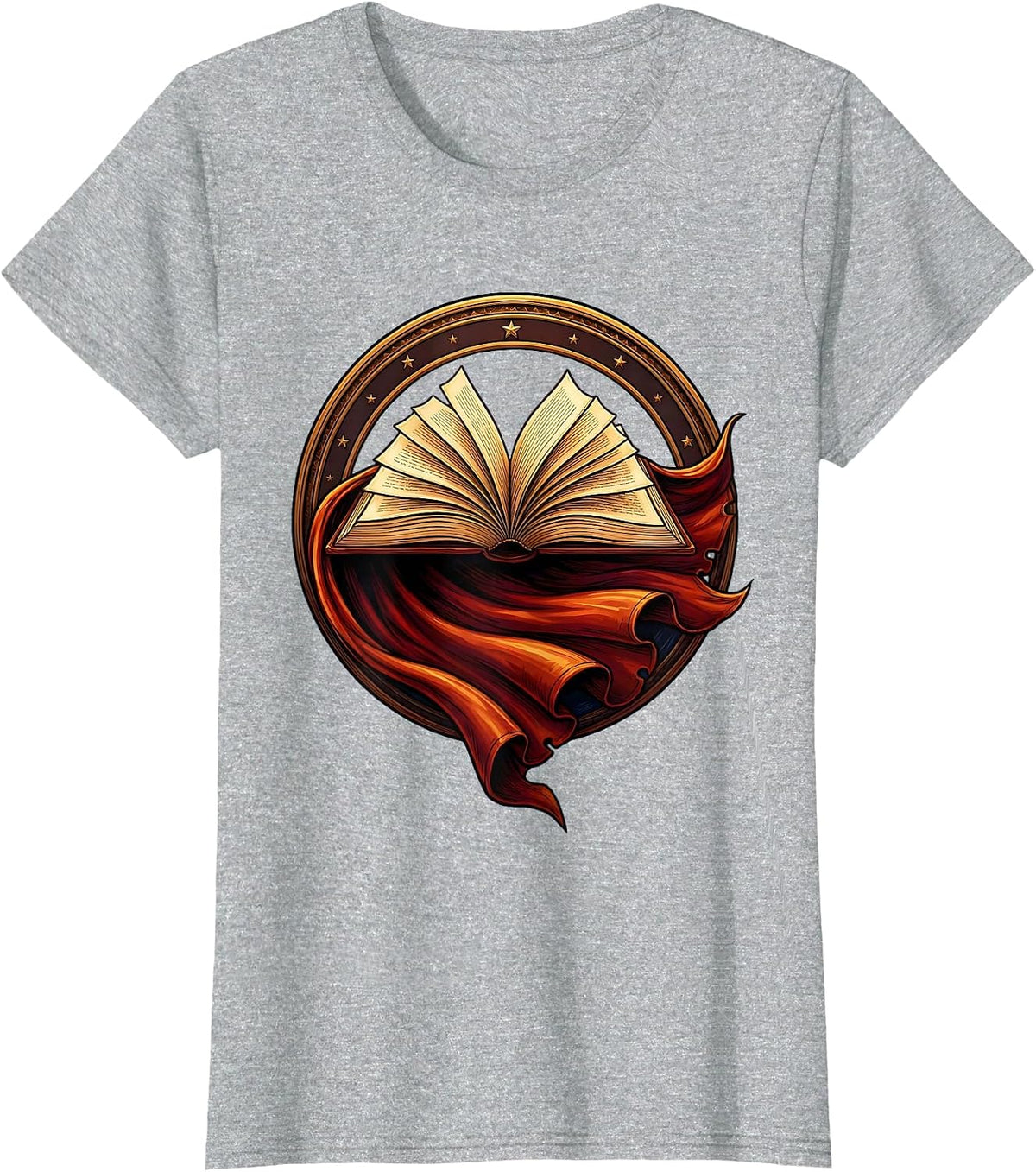 Superhero Special Ed Teacher Book Cape Gift T-Shirt - Heather Grey