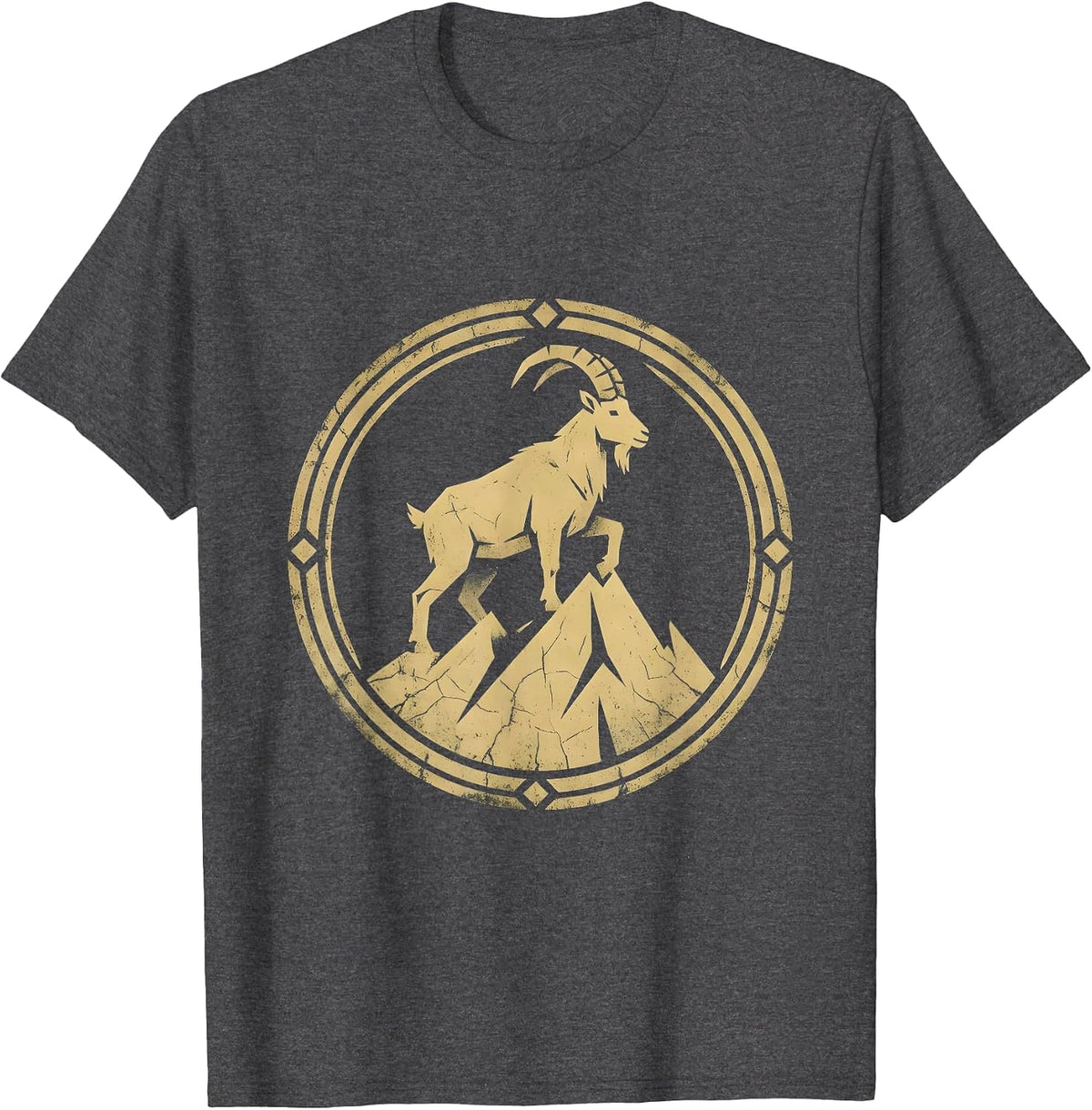 Mountain Goat Summit Freedom Long Sleeve T-Shirt - Dark Heather Grey