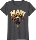 Women's MAW Funny Great Dane Dog Owner Pet Lover Humor T-Shirt - Dark Heather Grey