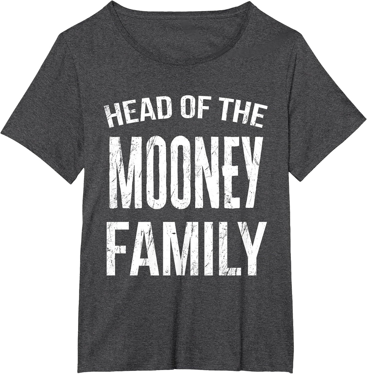 Head of The Mooney Family Reunion T-Shirt - Dark Heather Grey