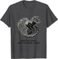 Men's Always Be Yourself Unless You Can Be A Ferret Funny T-Shirt - Dark Heather Grey