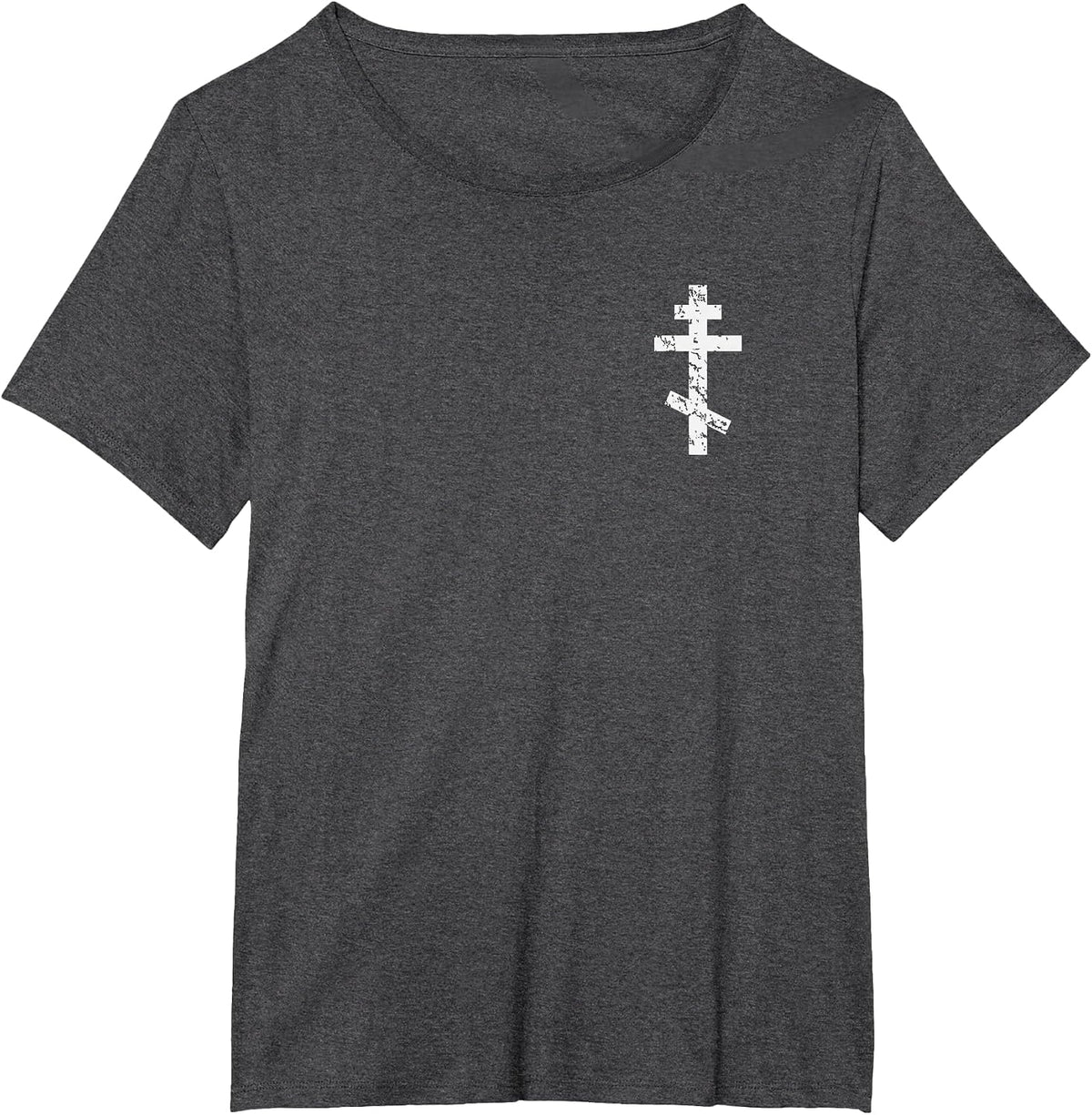 Russian, Greek, Byzantine, Western Rite Orthodox T-Shirt T-Shirt - Dark Heather Grey