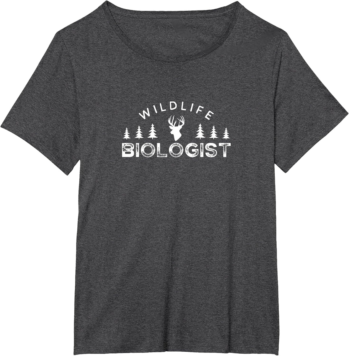 Wildlife Biologist Biologists Job Biology T-Shirt - Dark Heather Grey